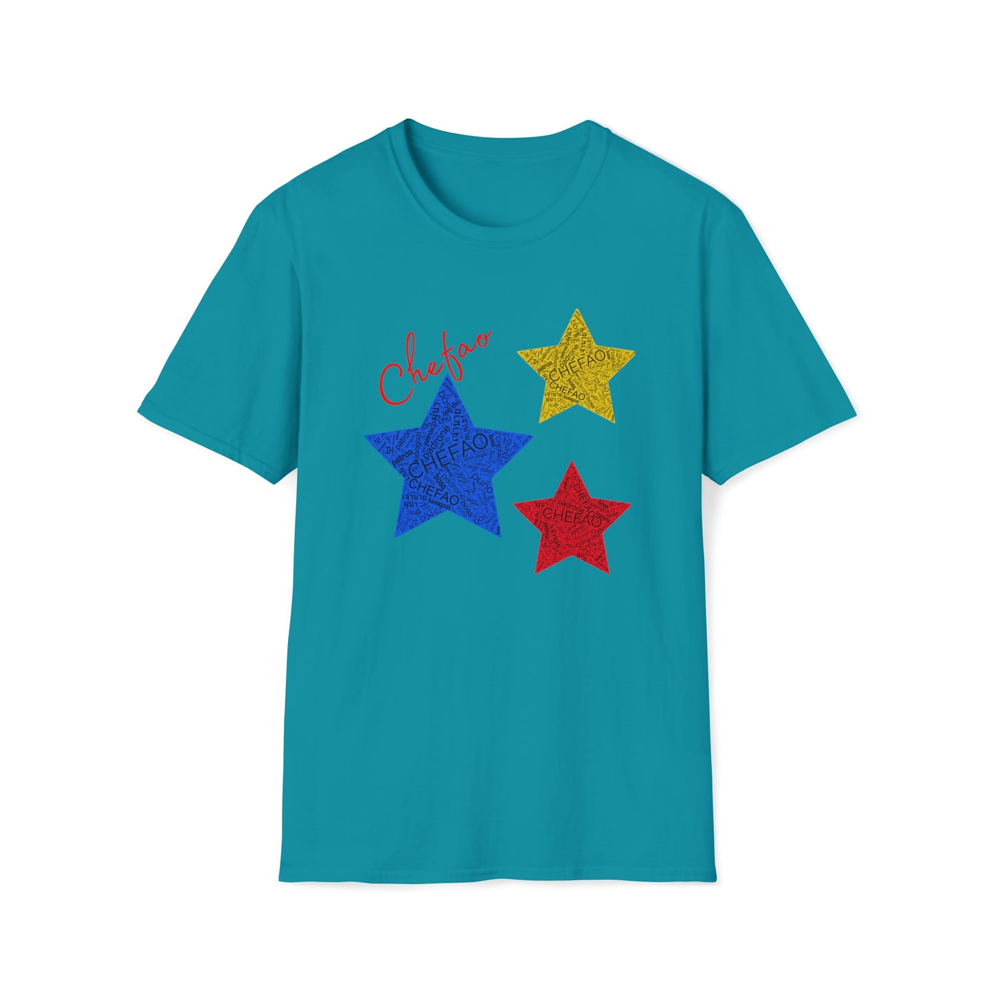 Chefao Stars I, Unisex Softstyle T-Shirt