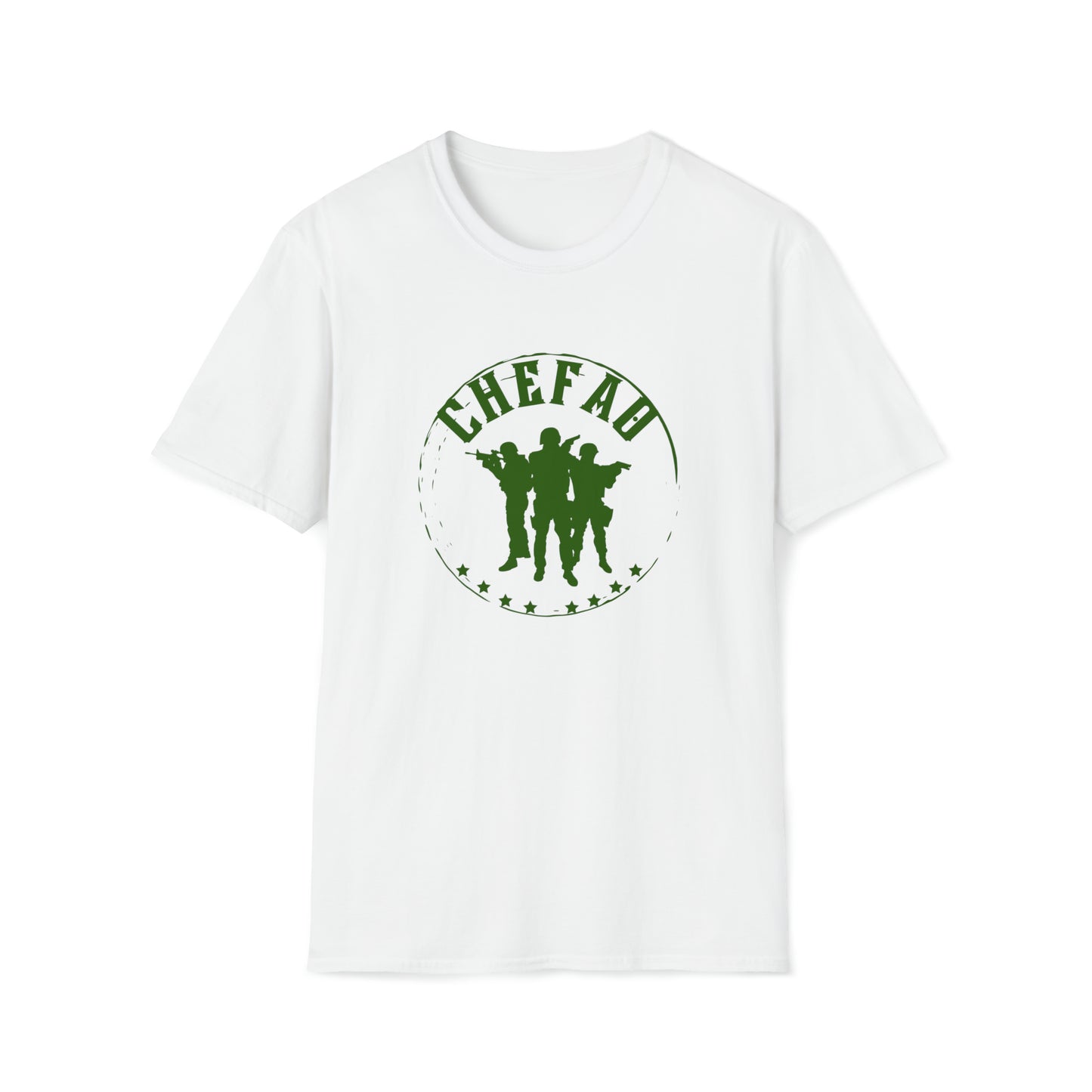 Chefao Military I, Unisex Softstyle T-Shirt