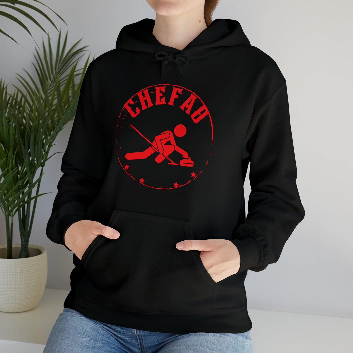 Chefao Curling II, Unisex Heavy Blend Hooded Sweatshirt