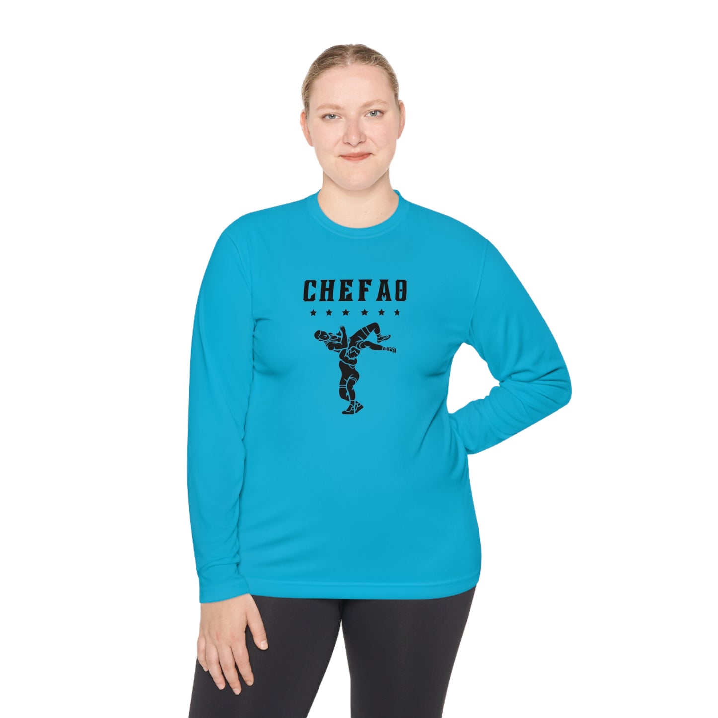 Chefao Wrestling The Nick Edition I, Unisex Lightweight Long Sleeve Tee