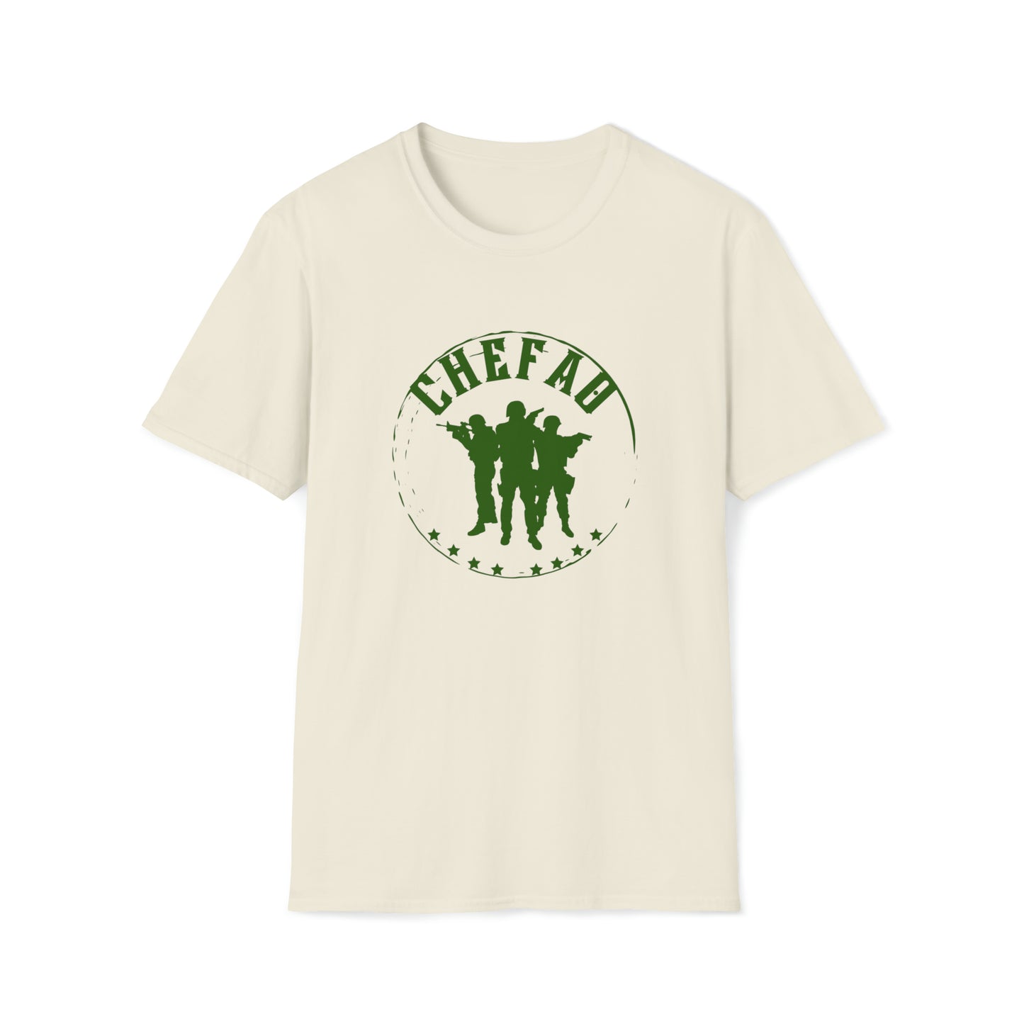 Chefao Military I, Unisex Softstyle T-Shirt