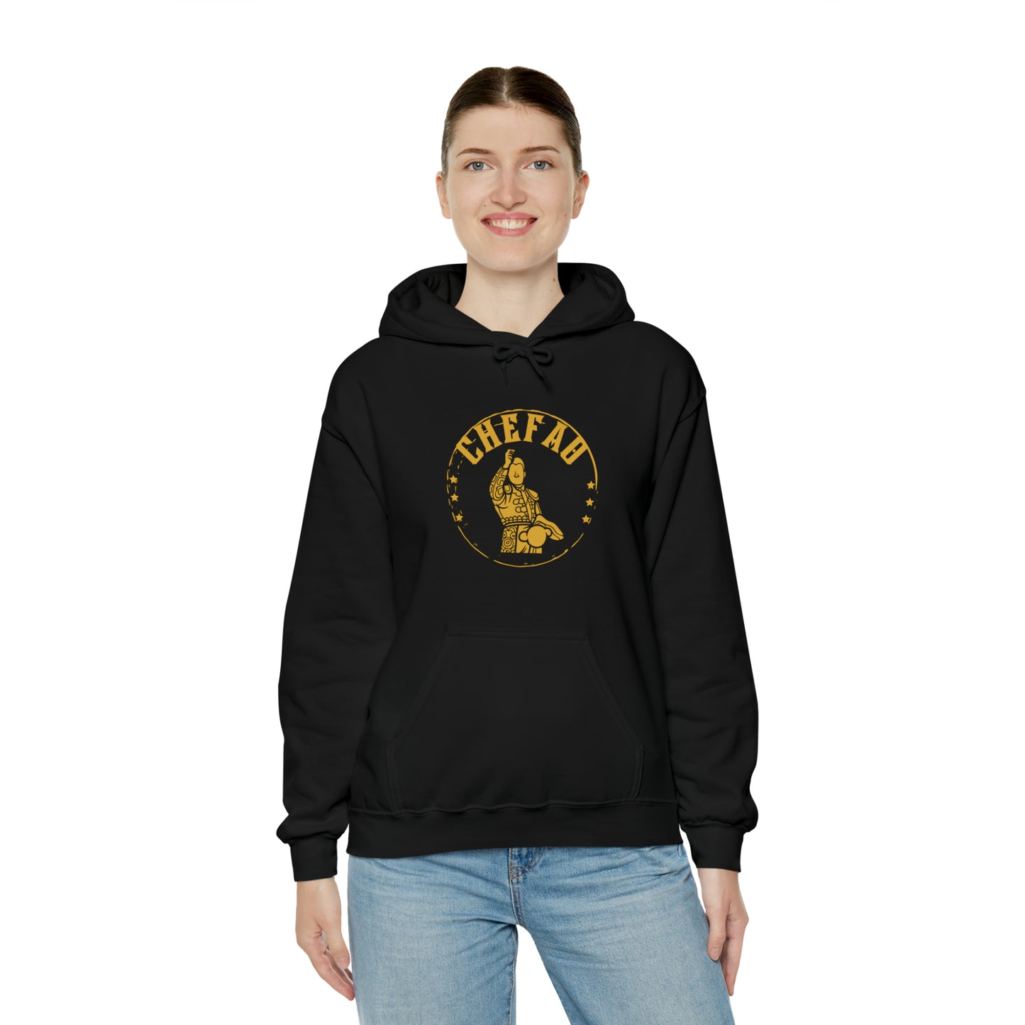 Chefao Bullfighter II, Unisex Heavy Blend Hooded Sweatshirt