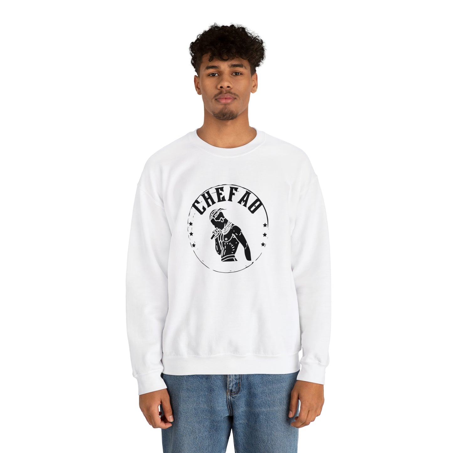 Chefao Rap III, Unisex Heavy Blend Crewneck Sweatshirt