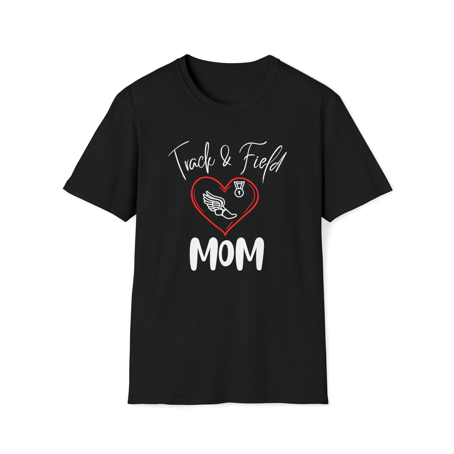 Track & Field Mom Softstyle T-Shirt