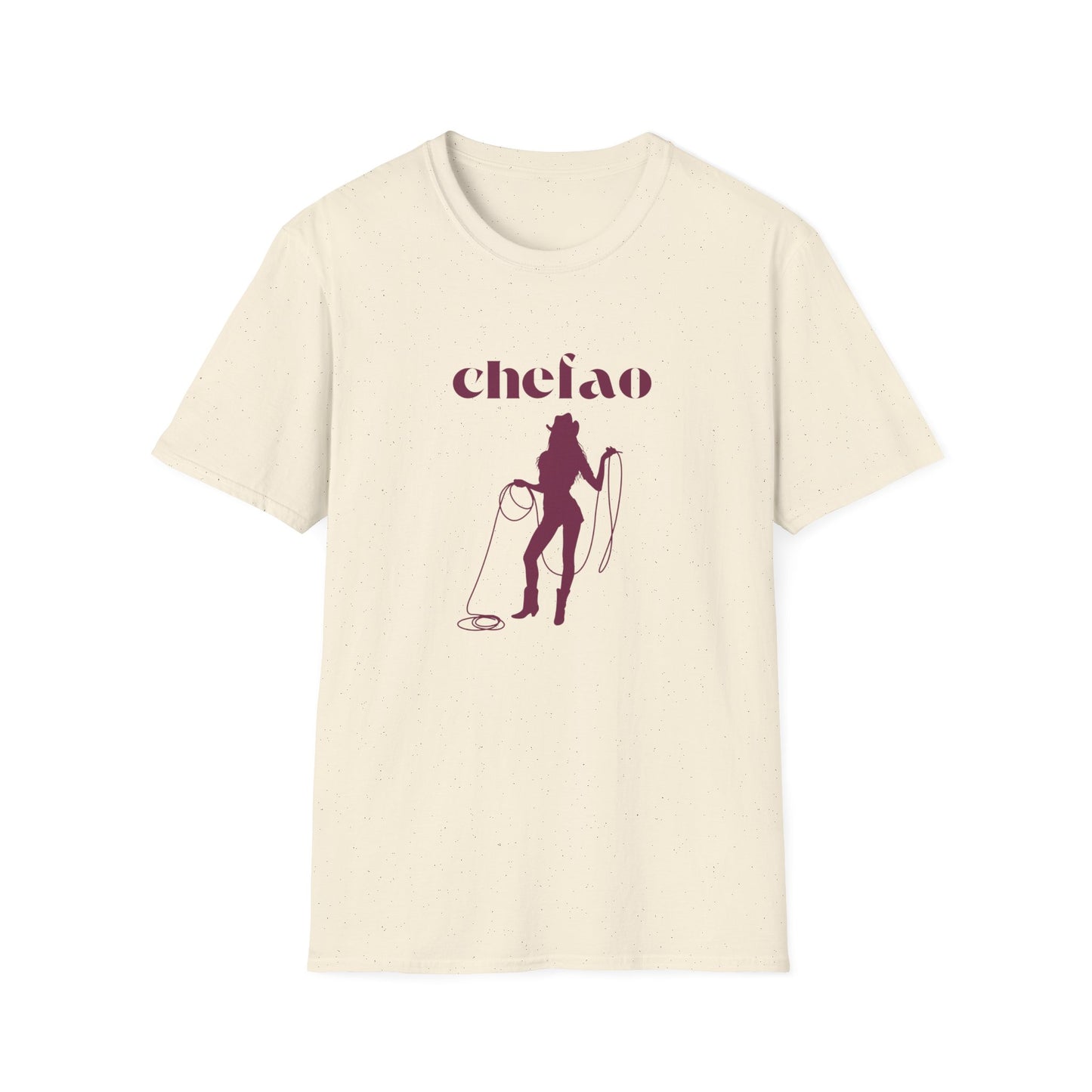 Chefao Cowgirl III, Unisex Softstyle T-Shirt