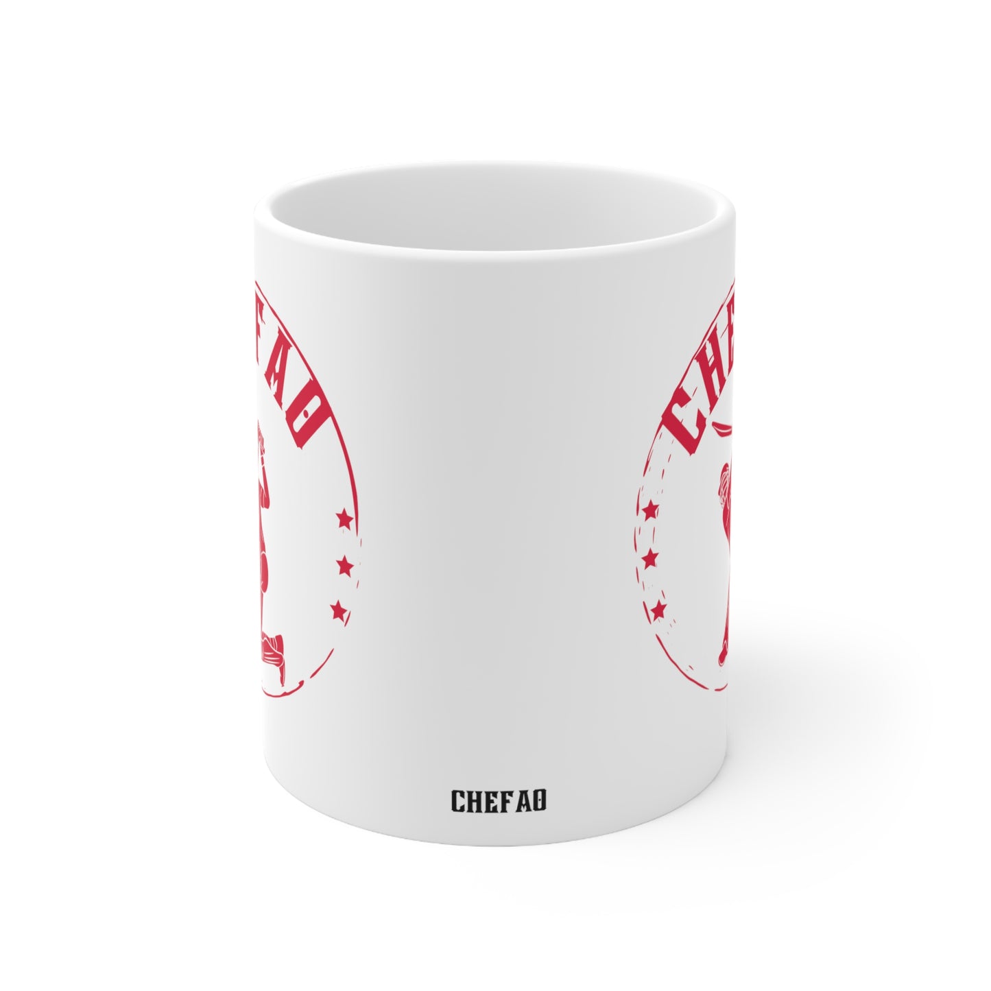 Chefao Cricket lI, White Coffee Mug 11oz