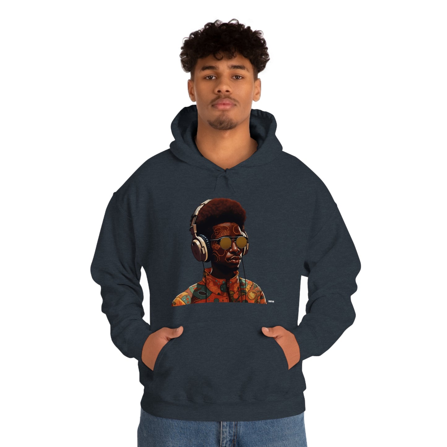 Music Zone, Unisex Heavy Blend Hooded Sweatshirt