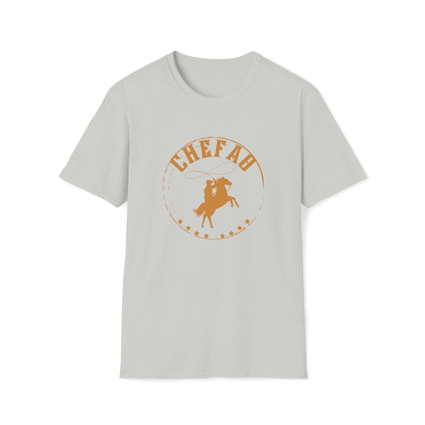 Chefao Cowboy V, Unisex Softstyle T-Shirt