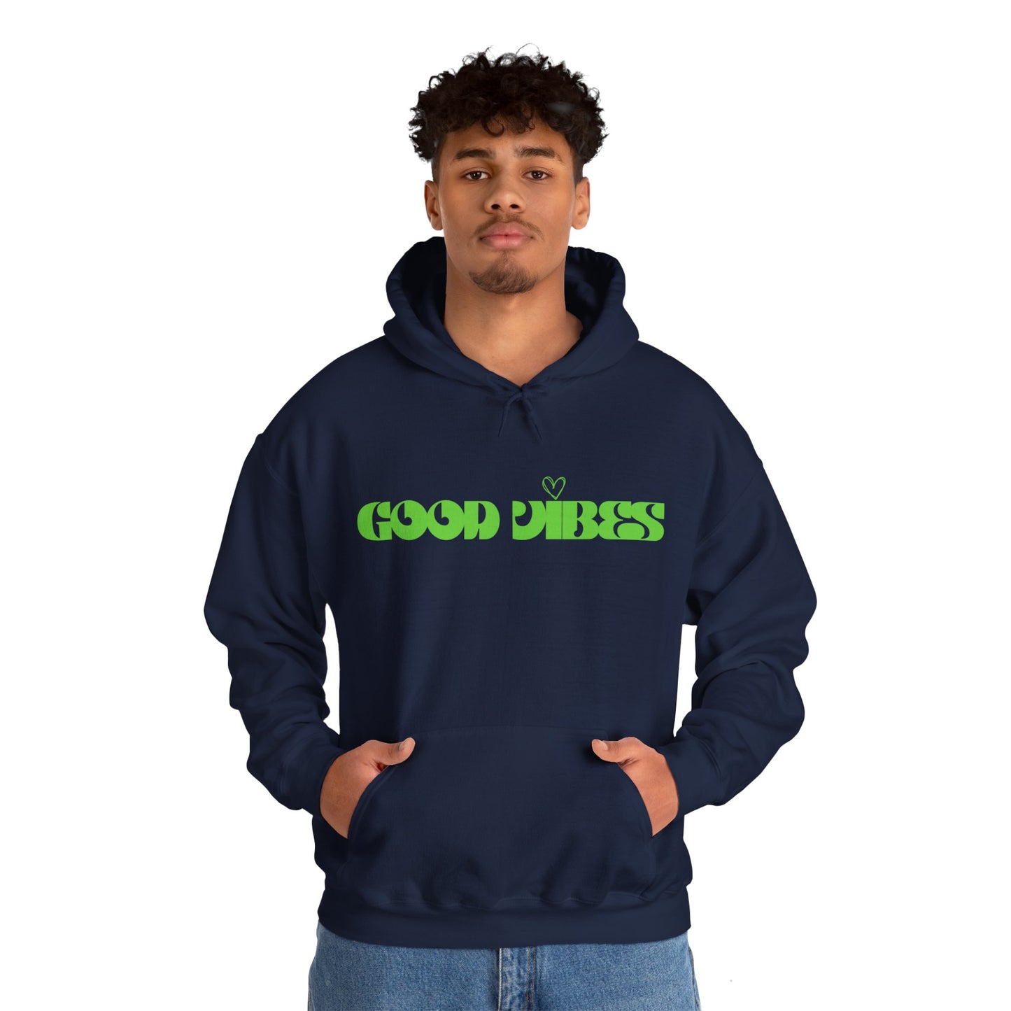 Good Vibes I, Unisex Heavy Blend™ Hooded Sweatshirt