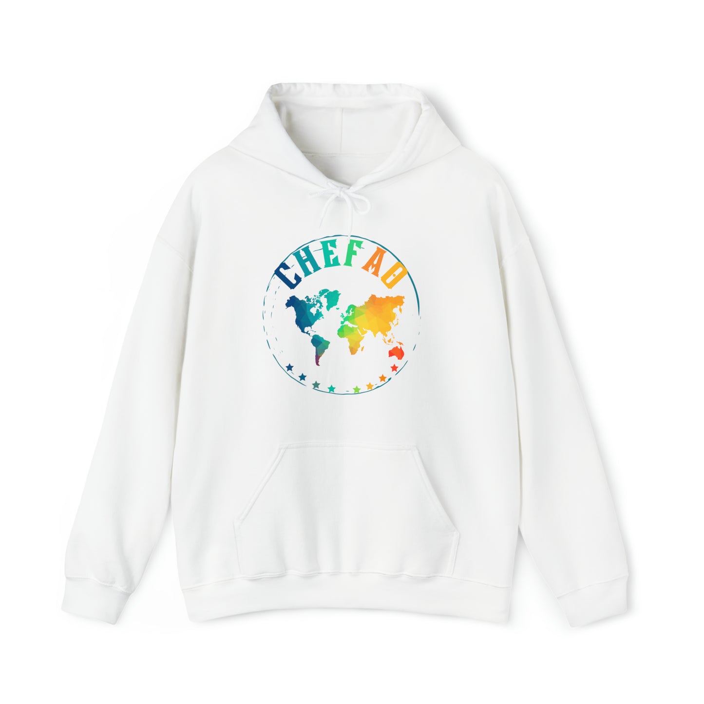 Chefao World I, Unisex Heavy Blend Hooded Sweatshirt