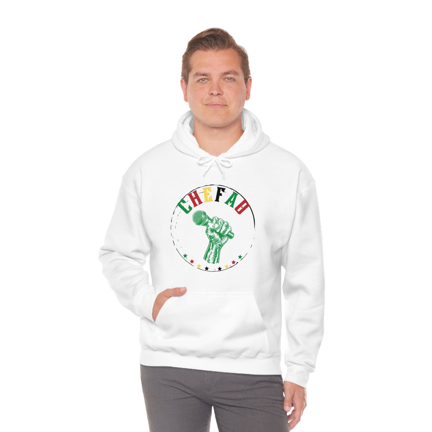 Chefao Voice II, Unisex Heavy Blend Hooded Sweatshirt