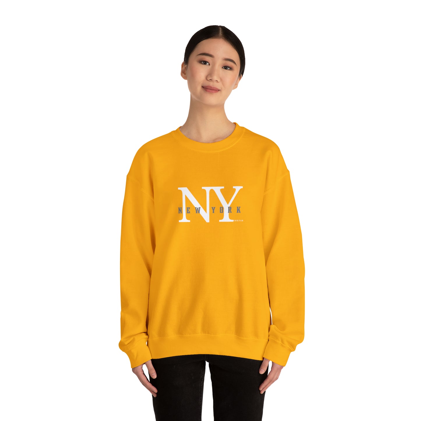 Chefao New York I, Unisex Heavy Blend Crewneck Sweatshirt