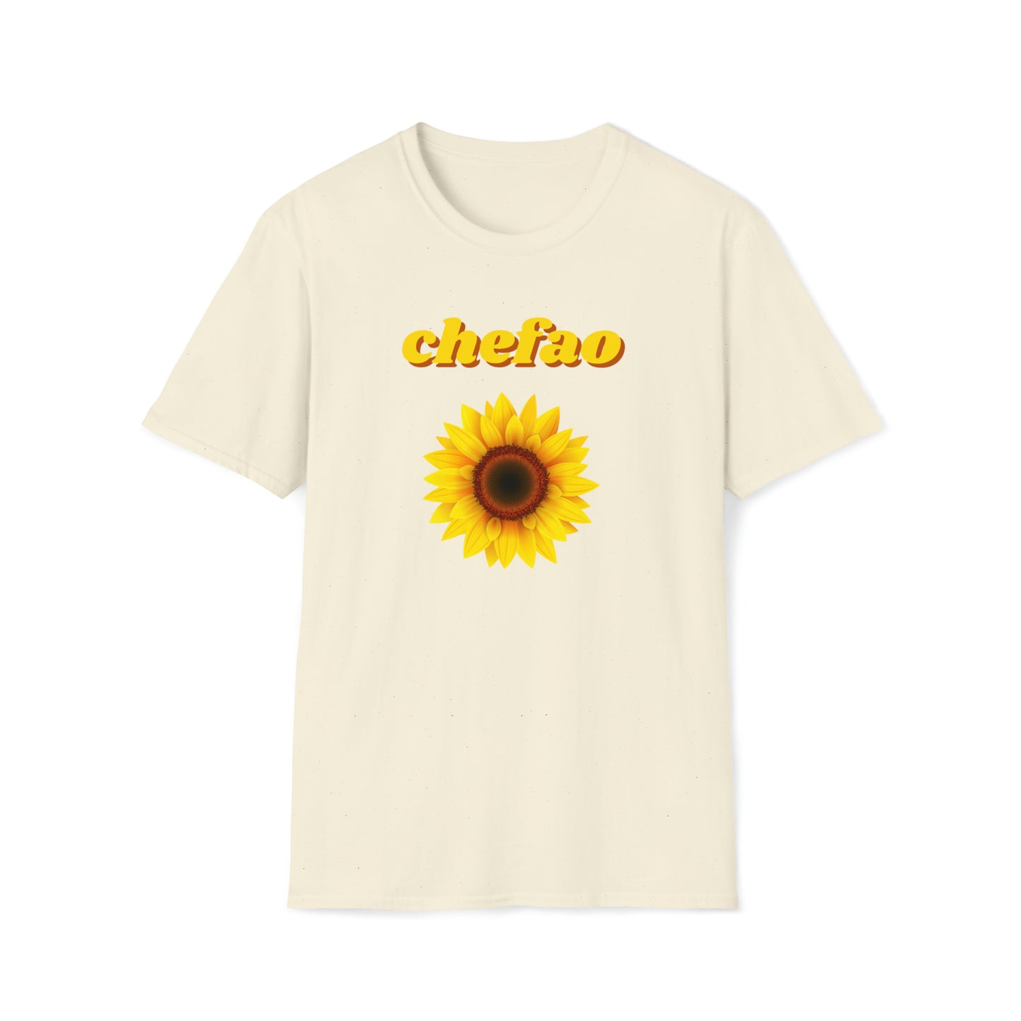 Chefao Sunflower I, Unisex Softstyle T-Shirt