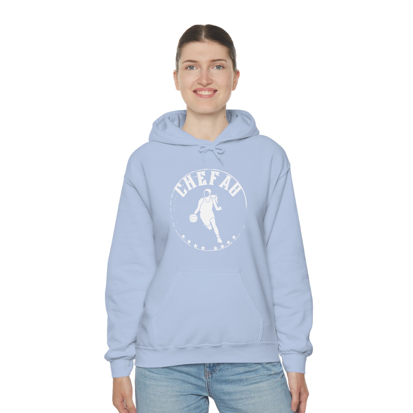 Chefao Basketball I, Unisex Heavy Blend Hooded Sweatshirt