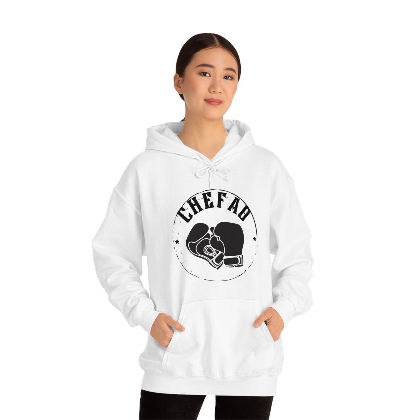 Chefao Boxing I, Unisex Heavy Blend Hooded Sweatshirt