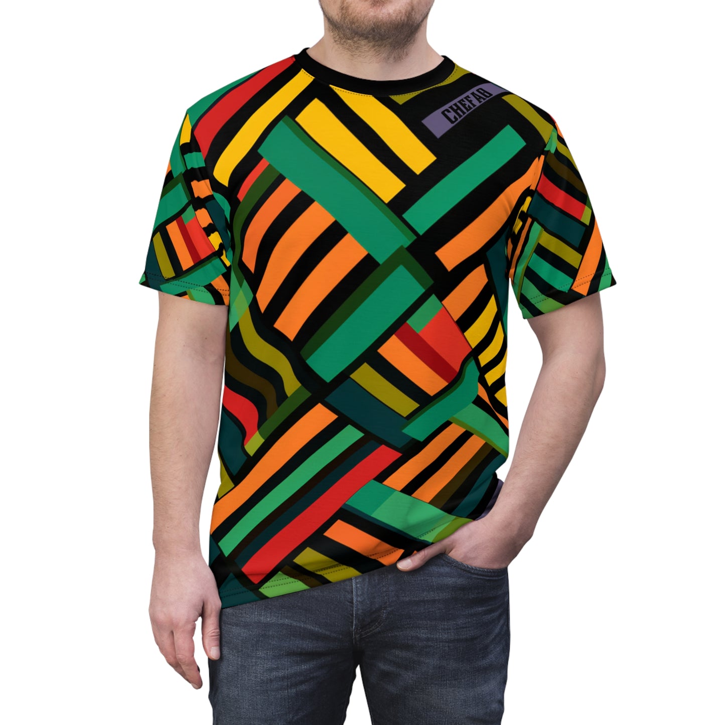 Chefao Print I, Unisex Cut & Sew Tee