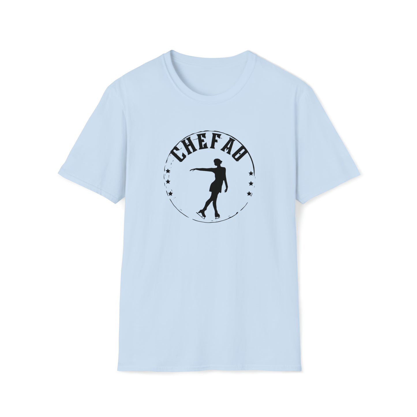 Chefao Ice Skating I, Unisex Softstyle T-Shirt