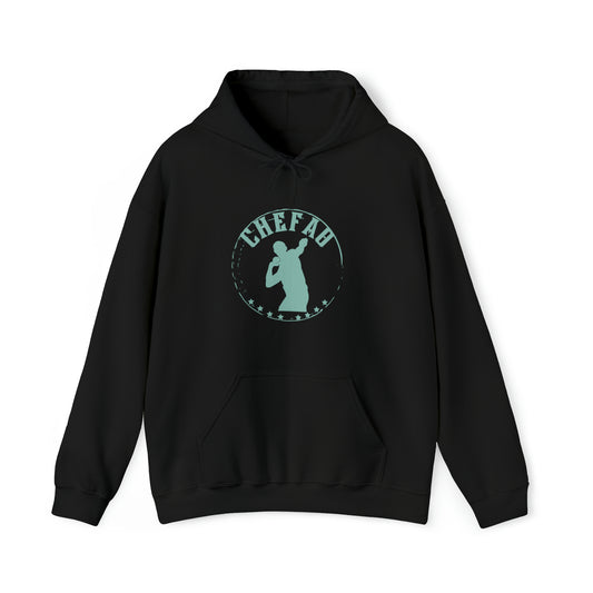 Chefao Shot Put I, Unisex Heavy Blend Hooded Sweatshirt