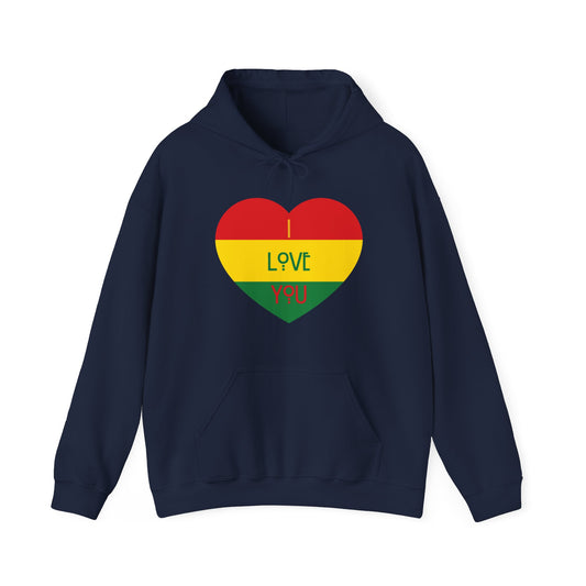 Chefao I Love You I, Unisex Heavy Blend Hooded Sweatshirt