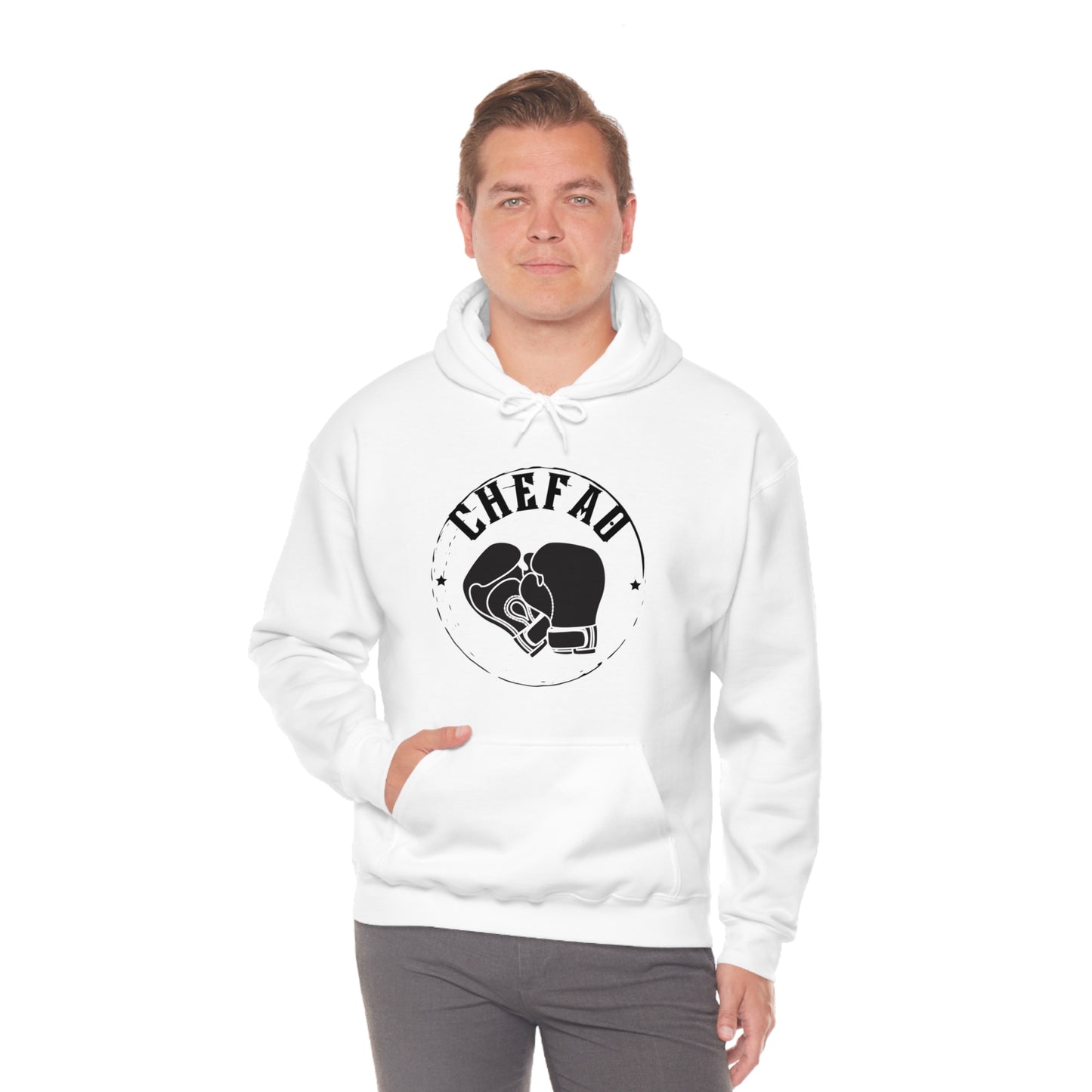 Chefao Boxing I, Unisex Heavy Blend Hooded Sweatshirt