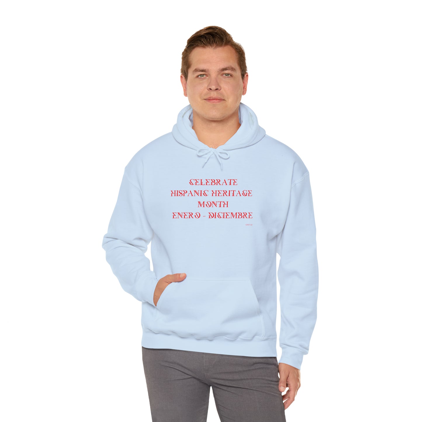 Celebrate Hispanic Heritage Month V, Unisex Heavy Blend Hooded Sweatshirt