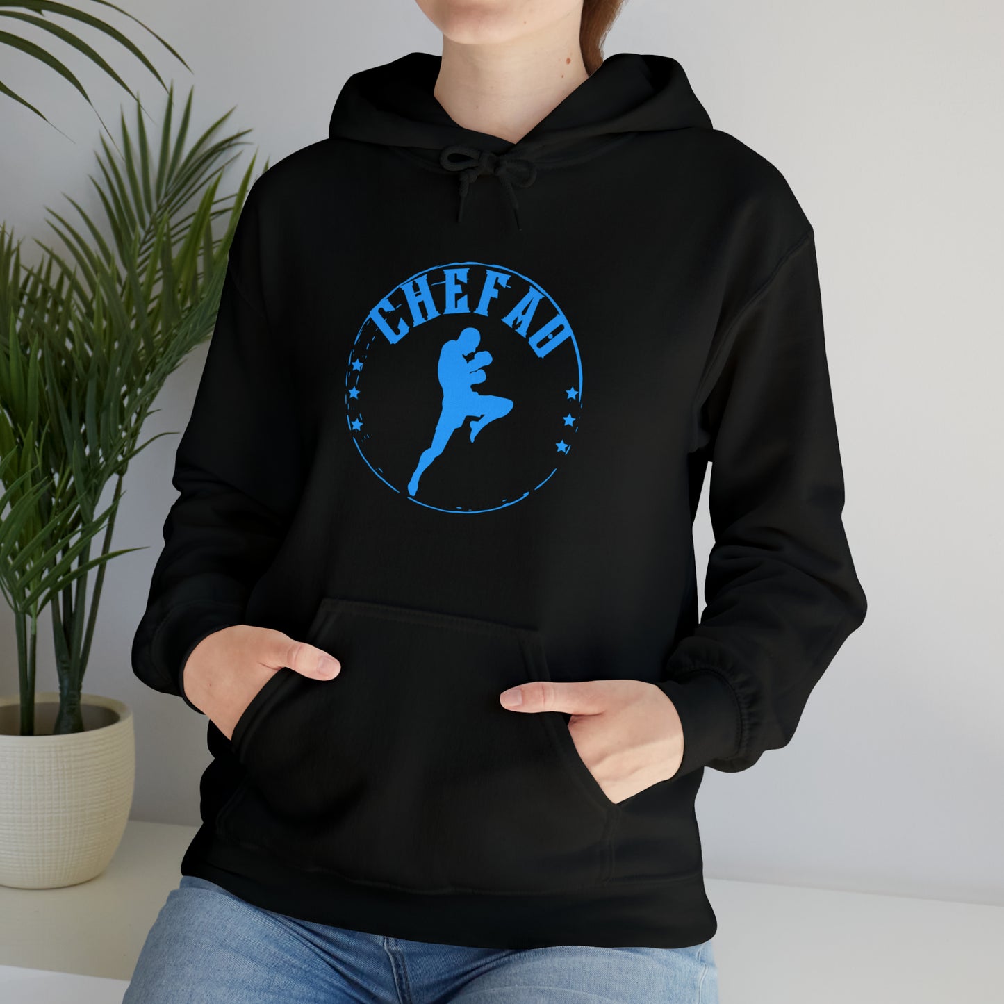 Chefao Muay Thai I, Unisex Heavy Blend Hooded Sweatshirt