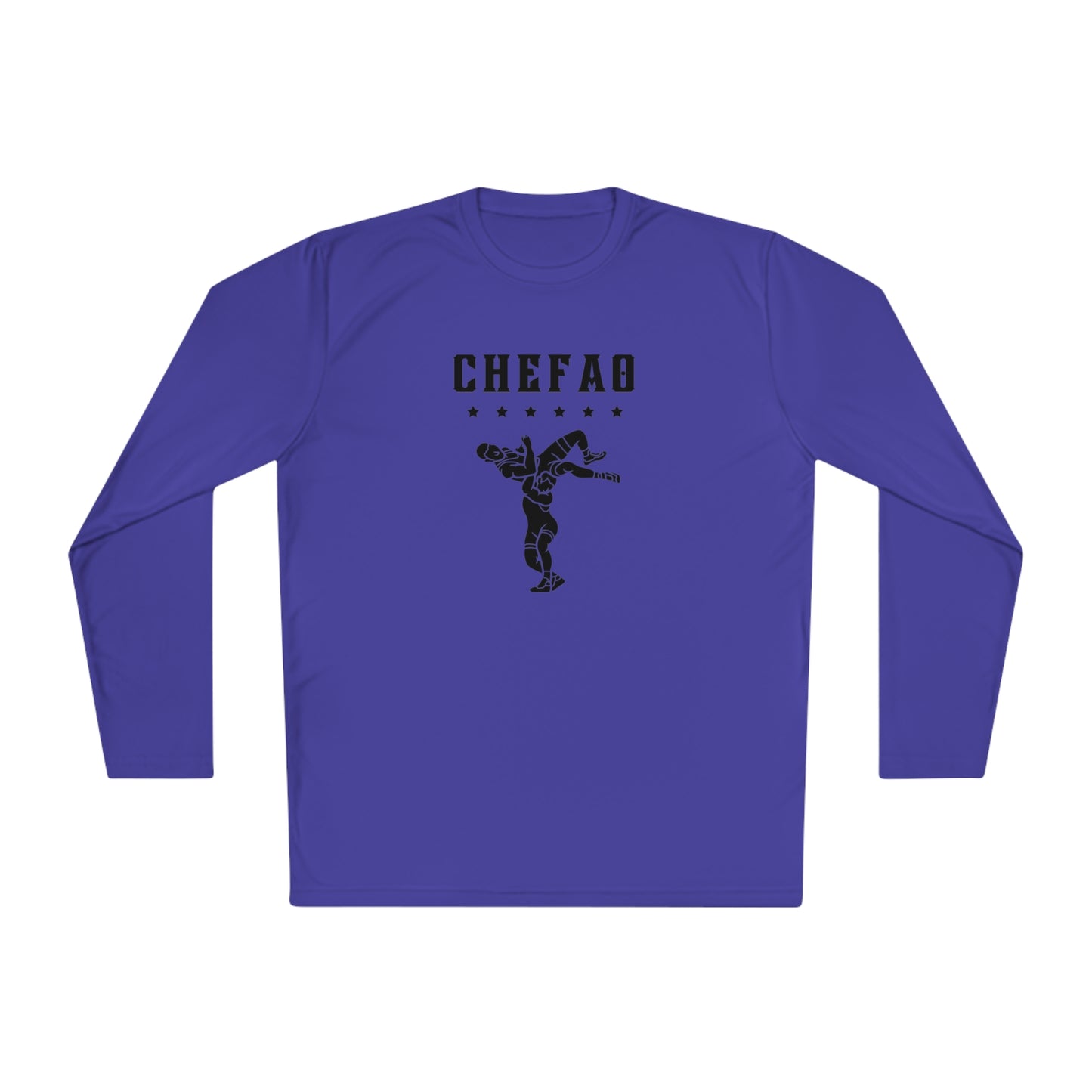 Chefao Wrestling The Nick Edition I, Unisex Lightweight Long Sleeve Tee