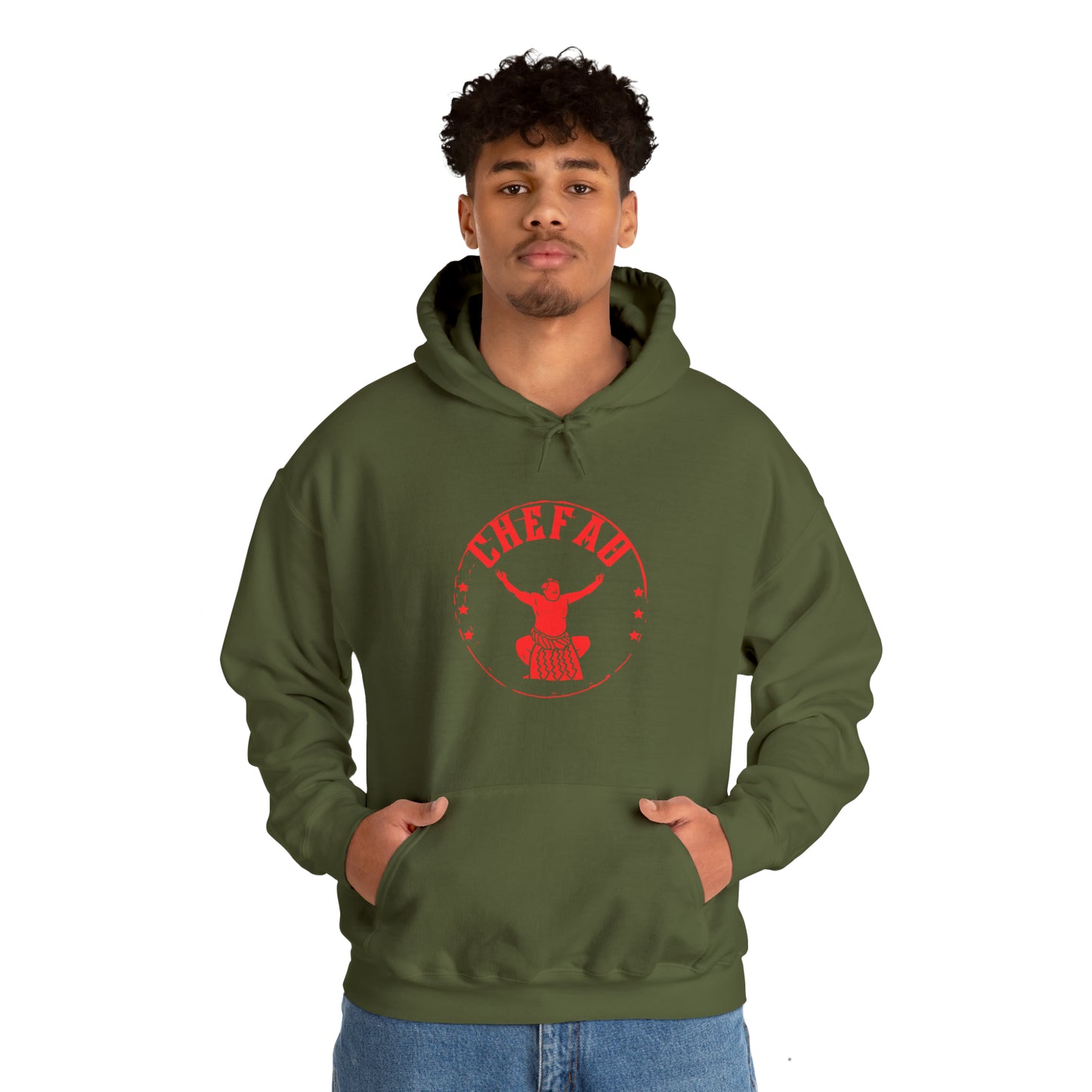 Chefao Sumo II, Unisex Heavy Blend Hooded Sweatshirt