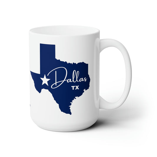 Chefao Dallas, Texas I, Ceramic Mug 15oz