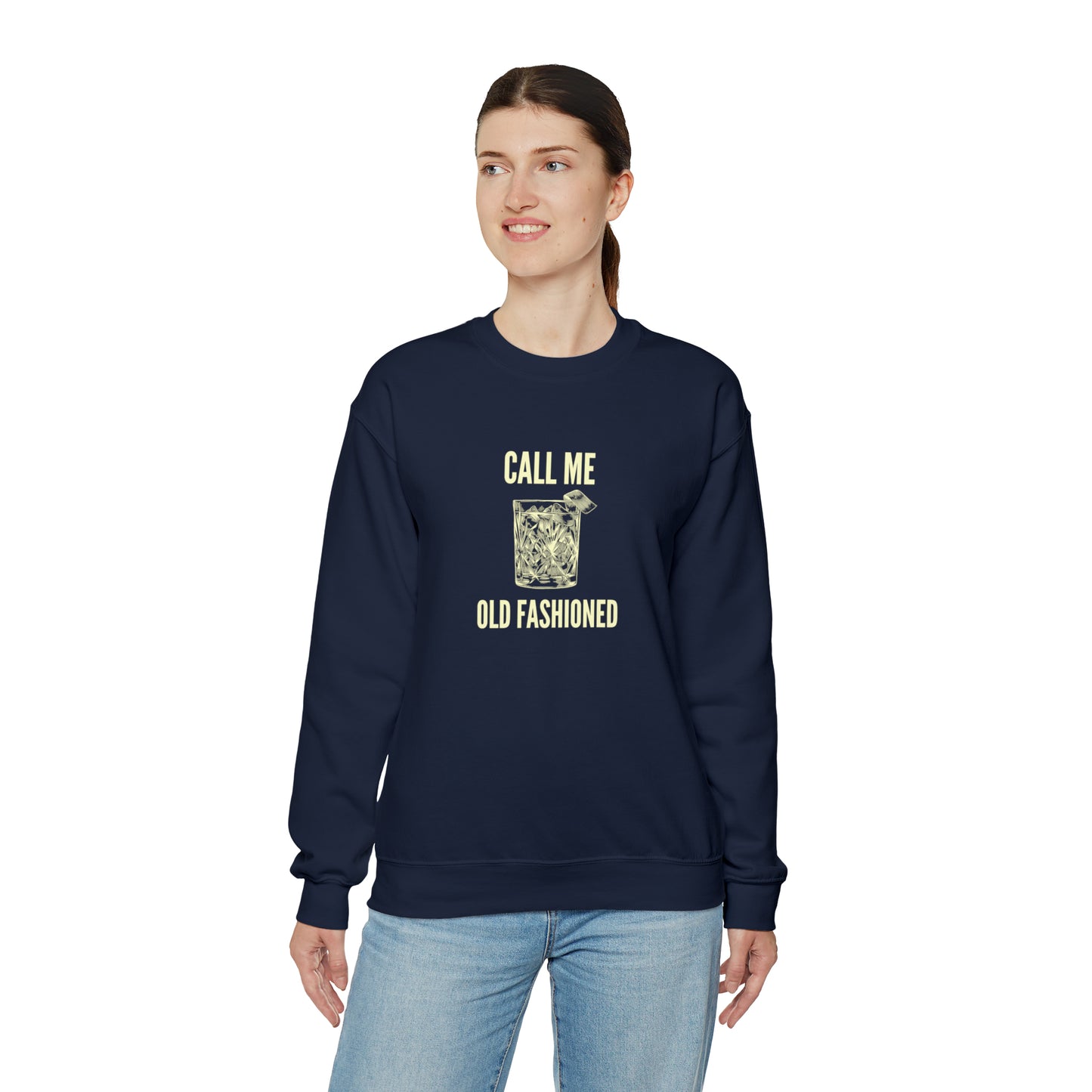 Call Me Old Fashioned, Unisex Heavy Blend Crewneck Sweatshirt