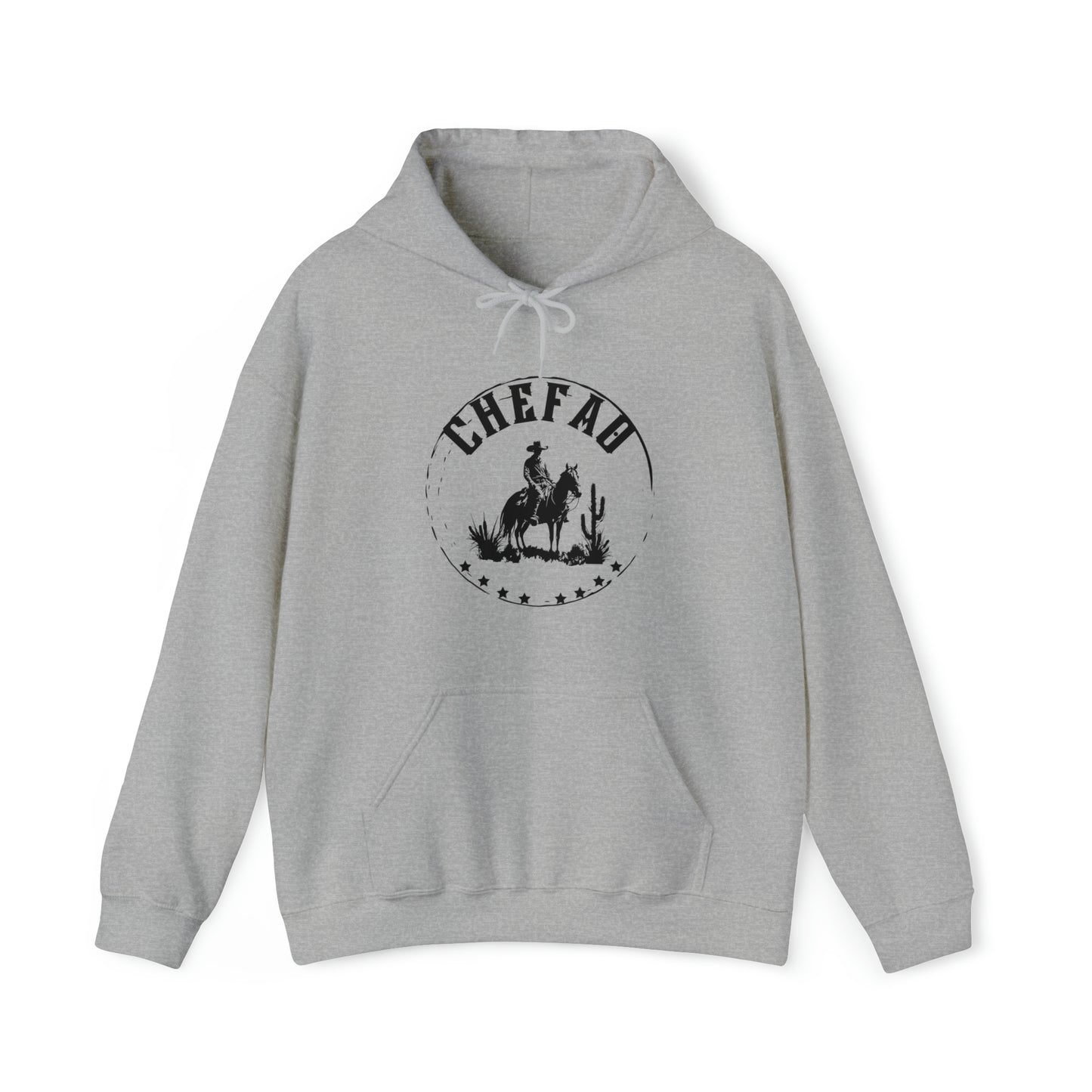 Chefao Cowboy I, Unisex Heavy Blend Hooded Sweatshirt