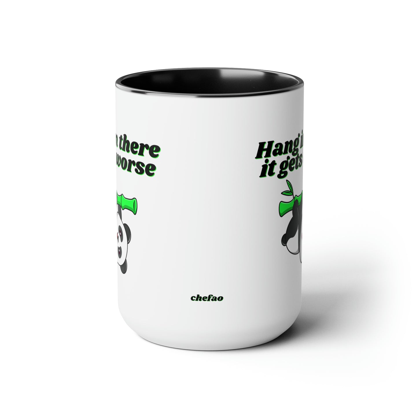 Hang in There it Gets Worse III, Coffee Mug, 15oz