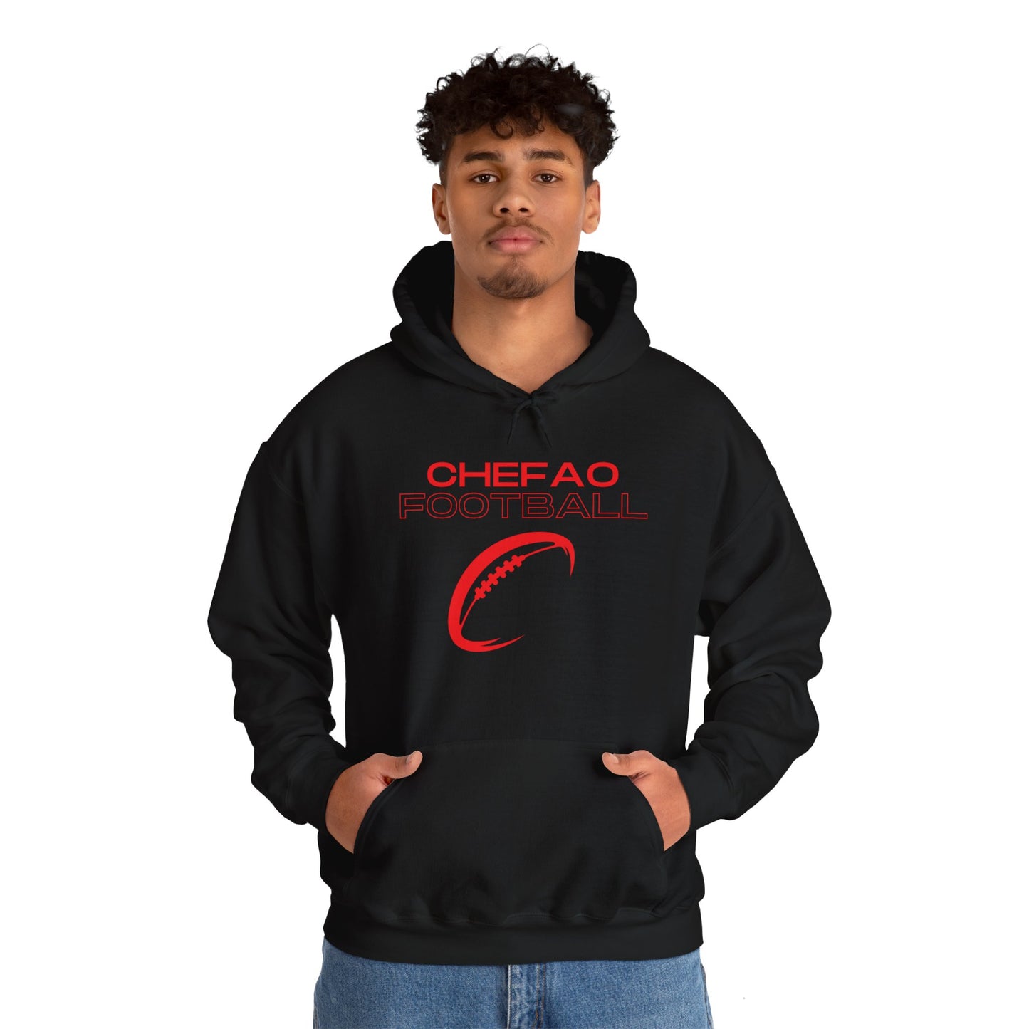 Chefao Football IV, Unisex Heavy Blend™ Hooded Sweatshirt