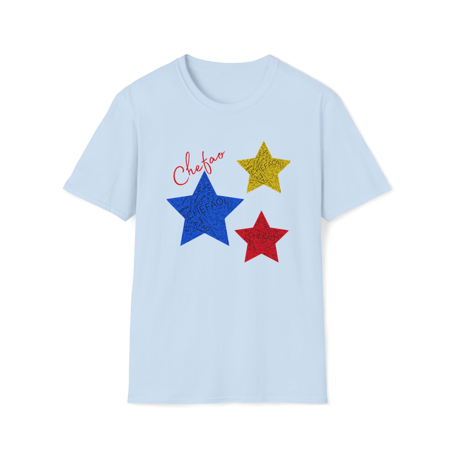 Chefao Stars I, Unisex Softstyle T-Shirt