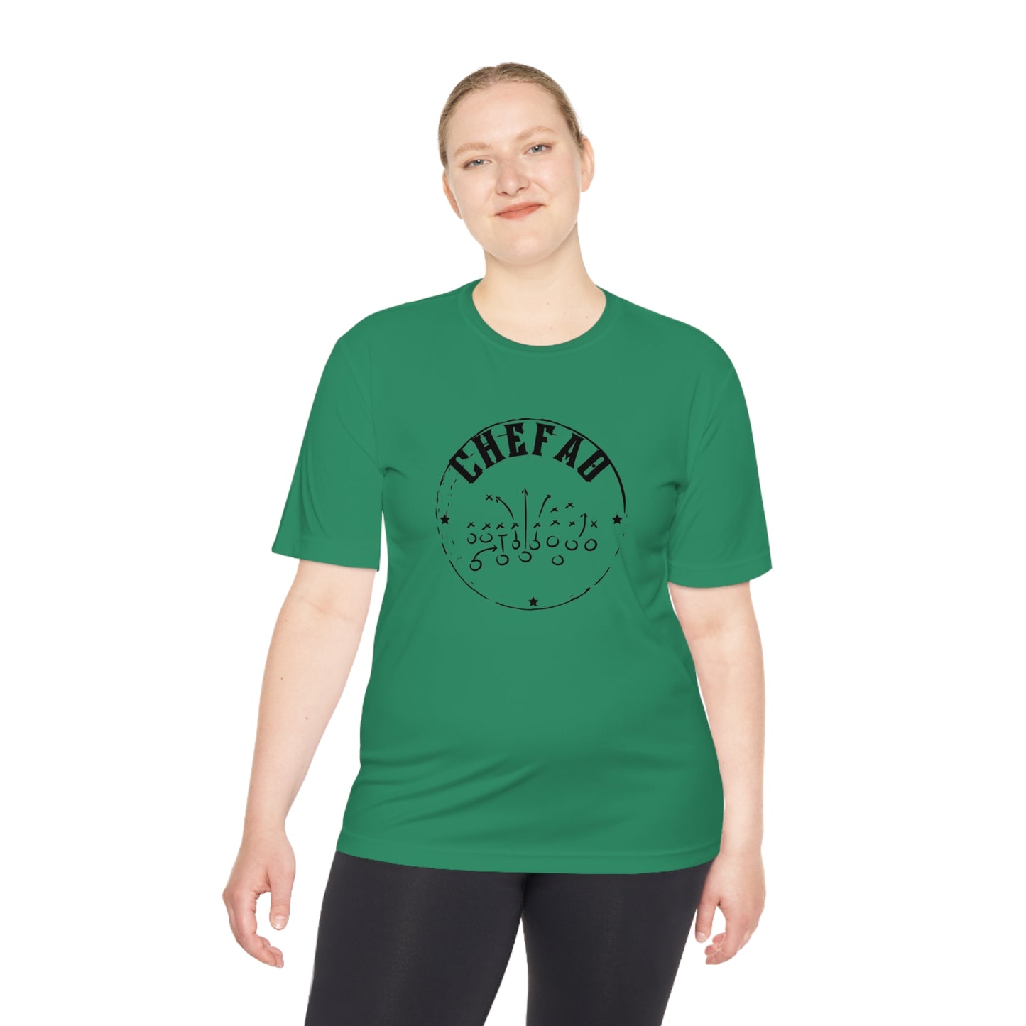 Chefao Football I, Unisex Moisture Wicking Tee