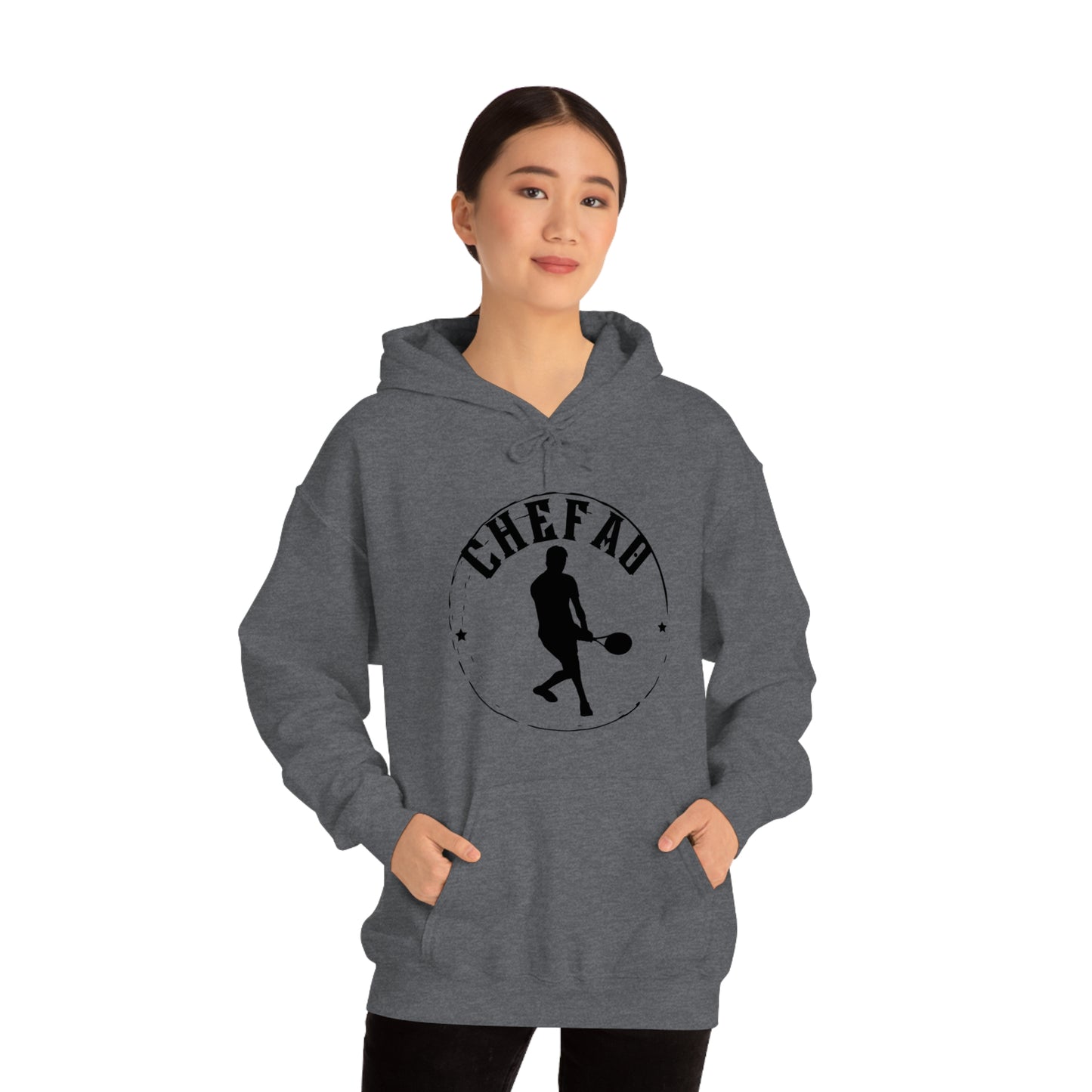 Chefao Tennis II, Unisex Heavy Blend Hooded Sweatshirt