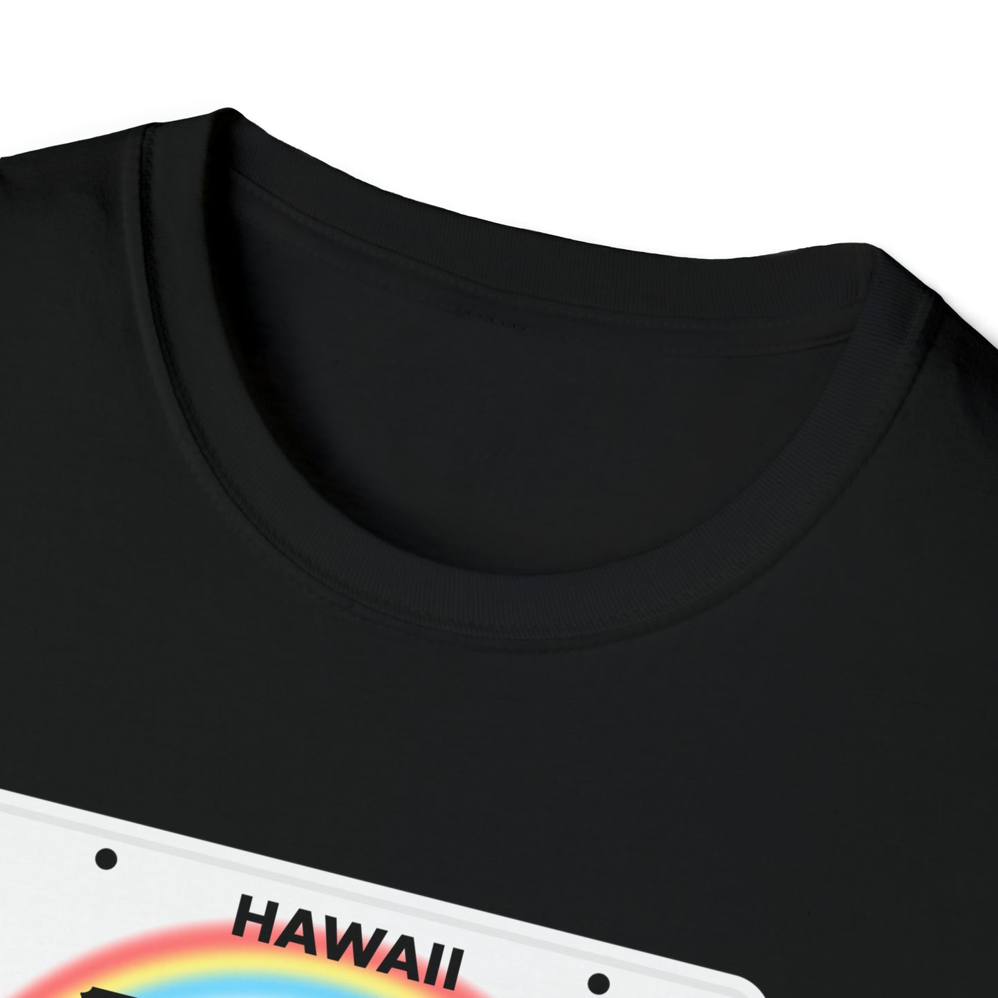 Chefao Hawaii License Plate I, Unisex Softstyle T-Shirt