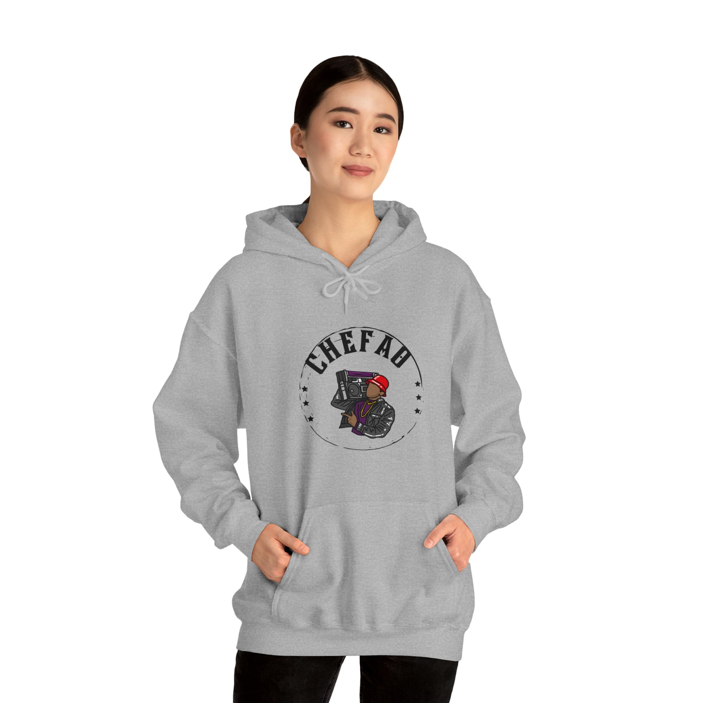 Chefao Rap II, Unisex Heavy Blend Hooded Sweatshirt