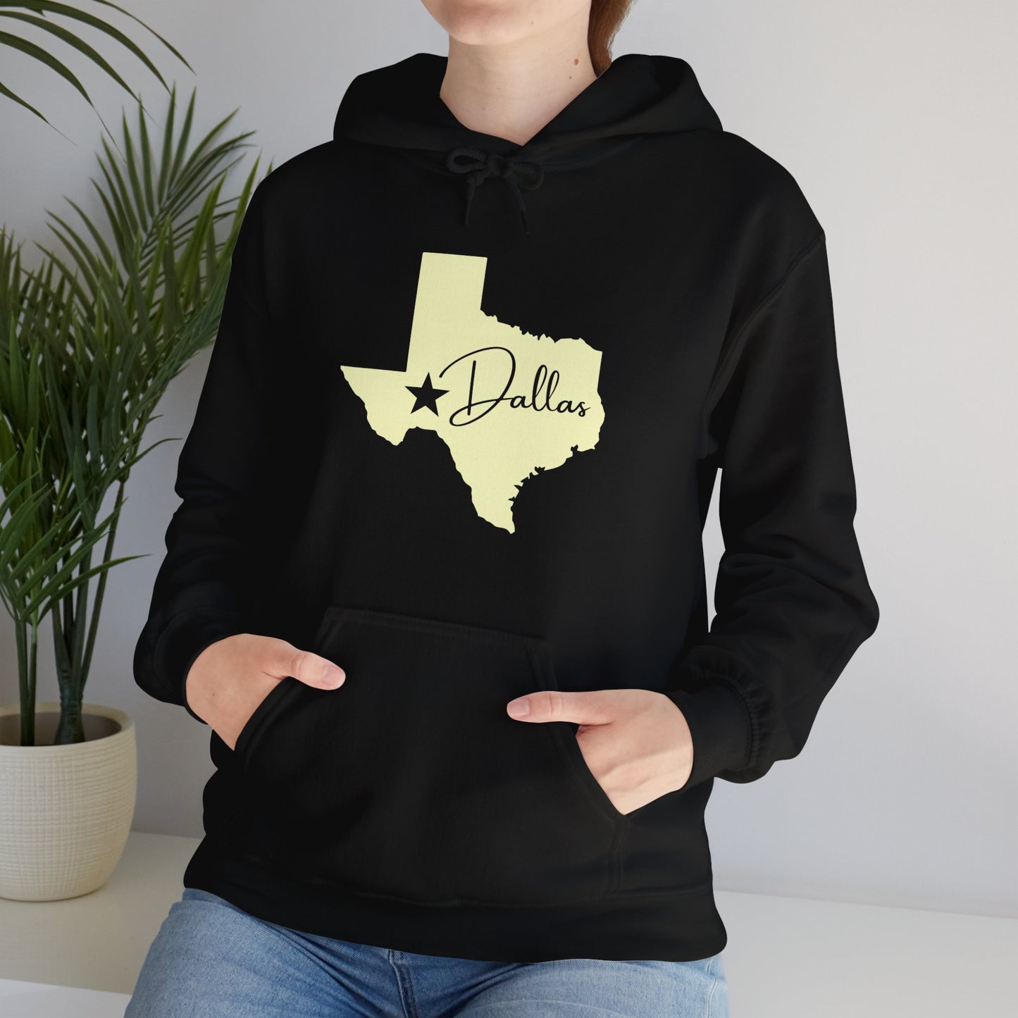 Chefao Dallas, Texas I, Unisex Heavy Blend Hooded Sweatshirt