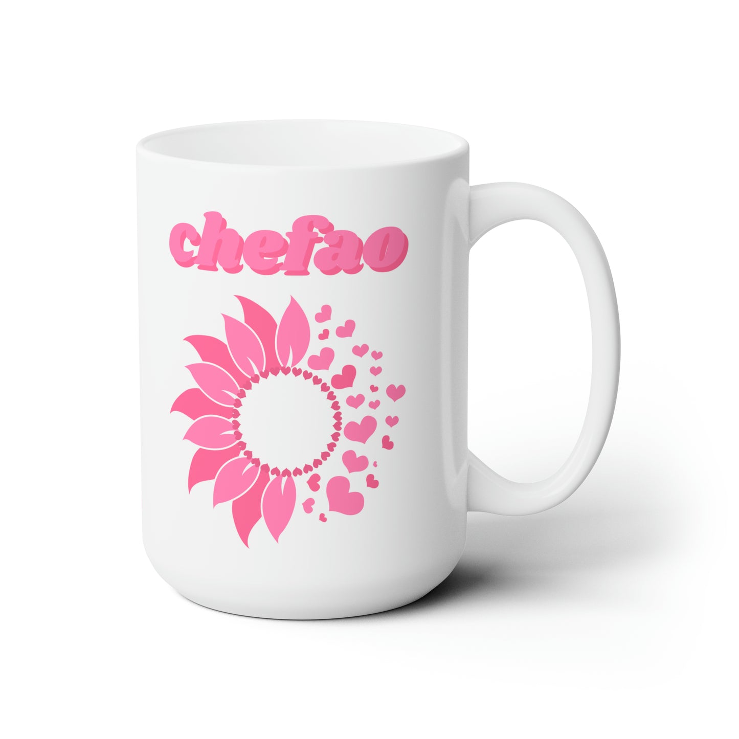 Chefao Sunflower III, Ceramic Mug 15oz