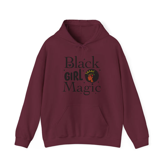 Chefao Black Girl Magic I , Unisex Heavy Blend™ Hooded Sweatshirt