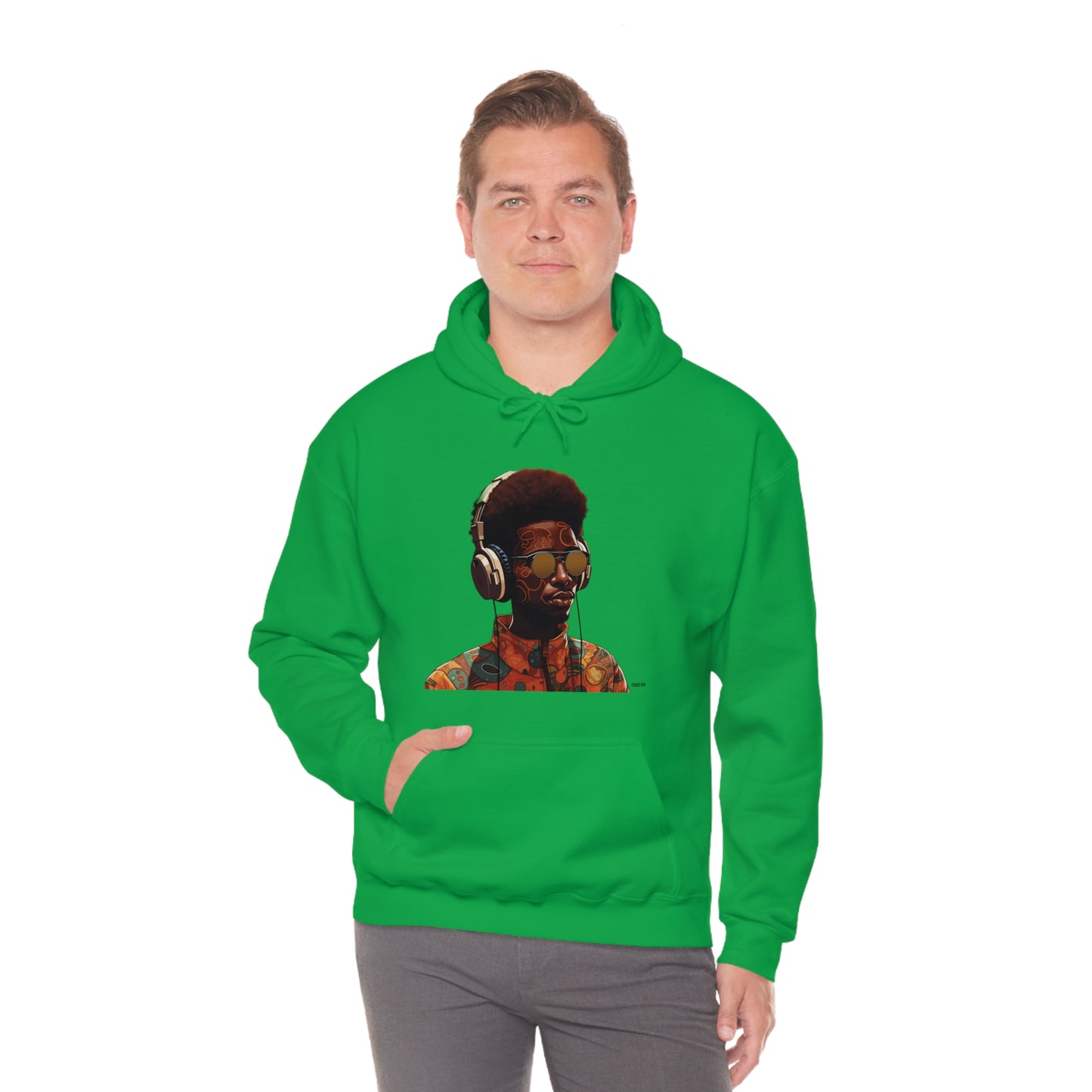 Music Zone, Unisex Heavy Blend Hooded Sweatshirt