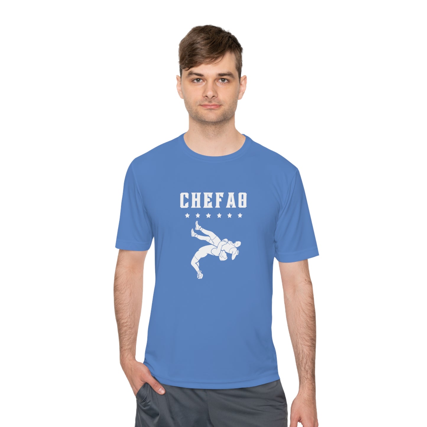 Chefao Wrestling IV, Unisex Moisture Wicking Tee