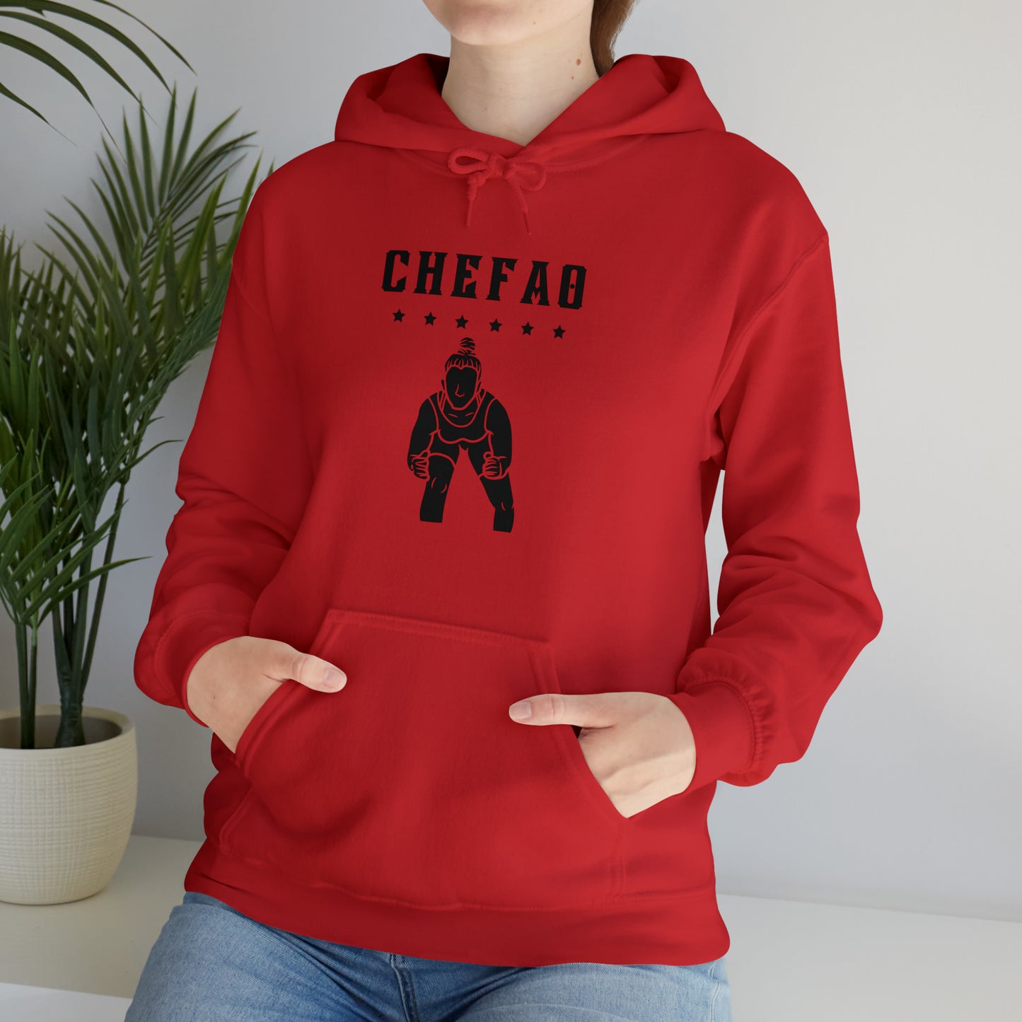 Chefao Wrestling XI, Unisex Heavy Blend Hooded Sweatshirt