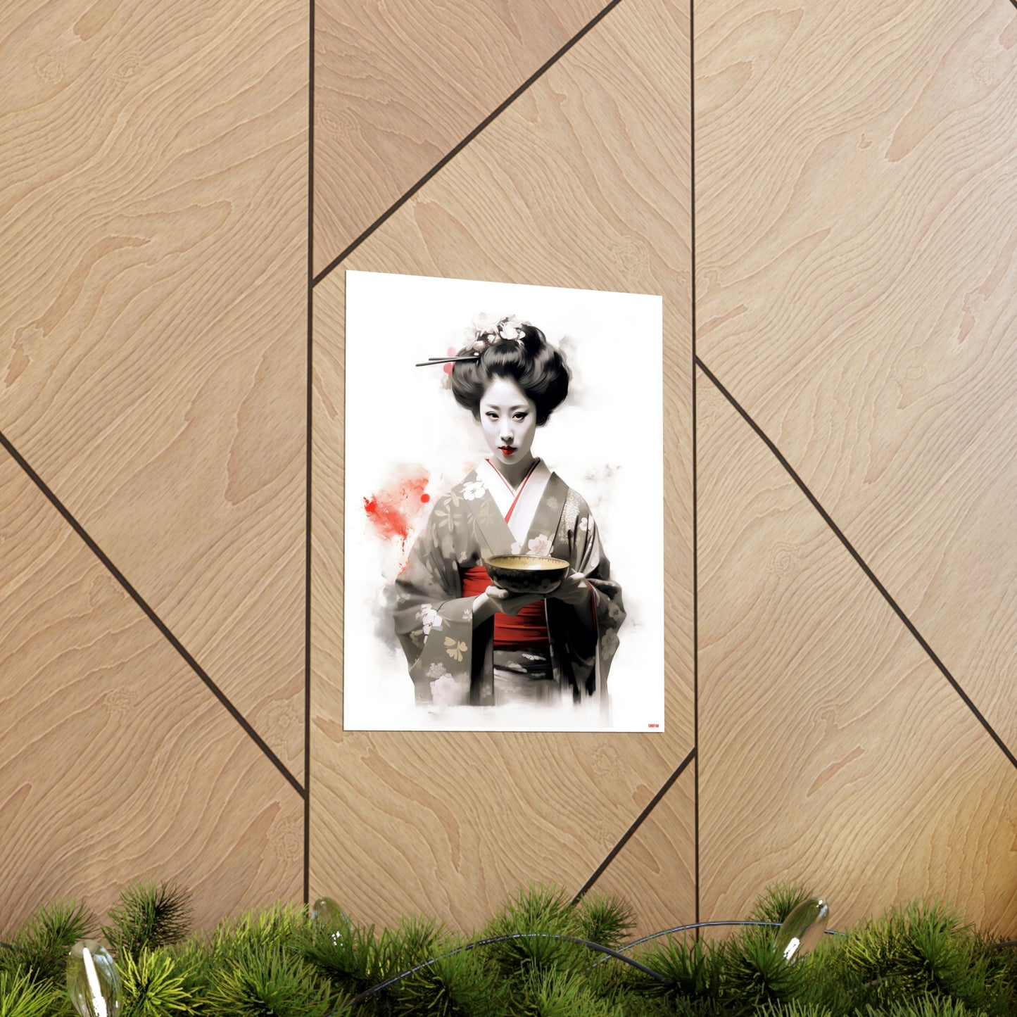 The Geisha, Premium Matte Vertical Posters