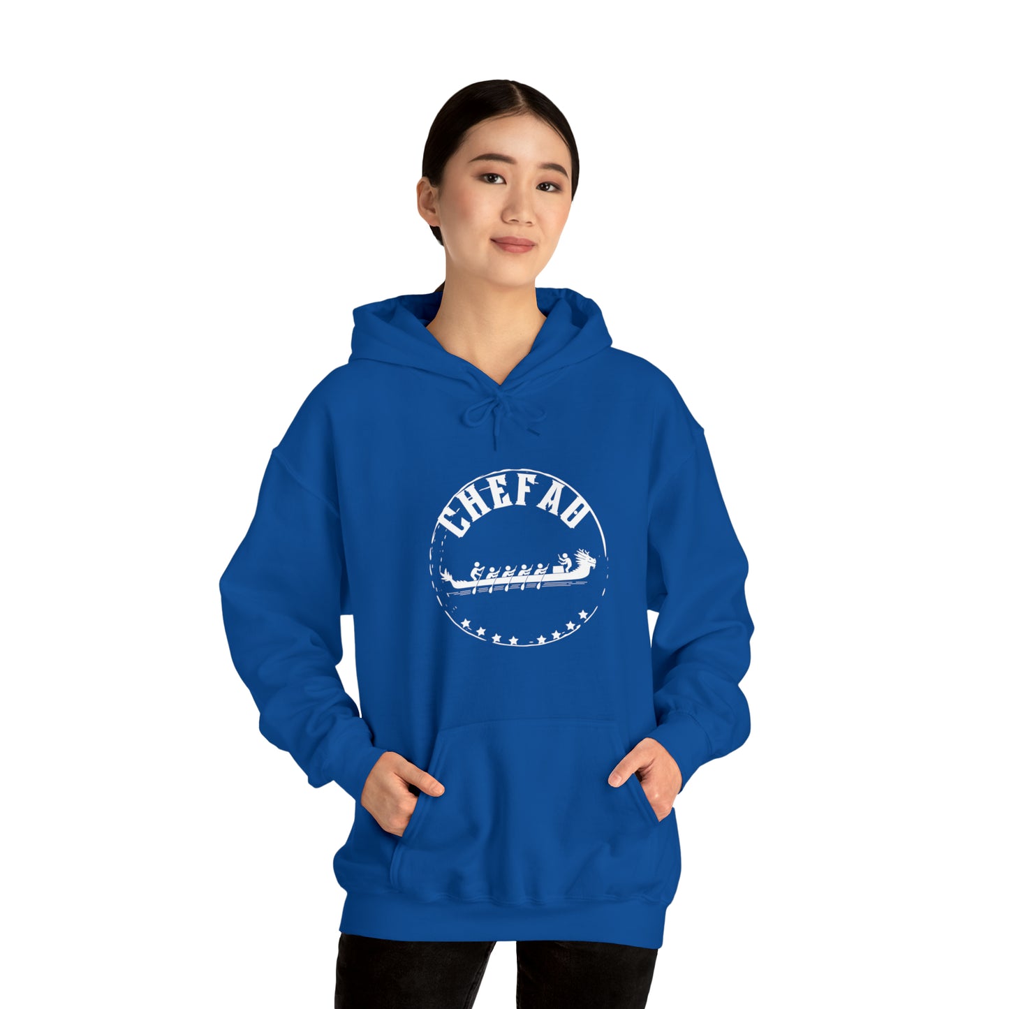 Chefao Dragonboat I, Unisex Heavy Blend Hooded Sweatshirt