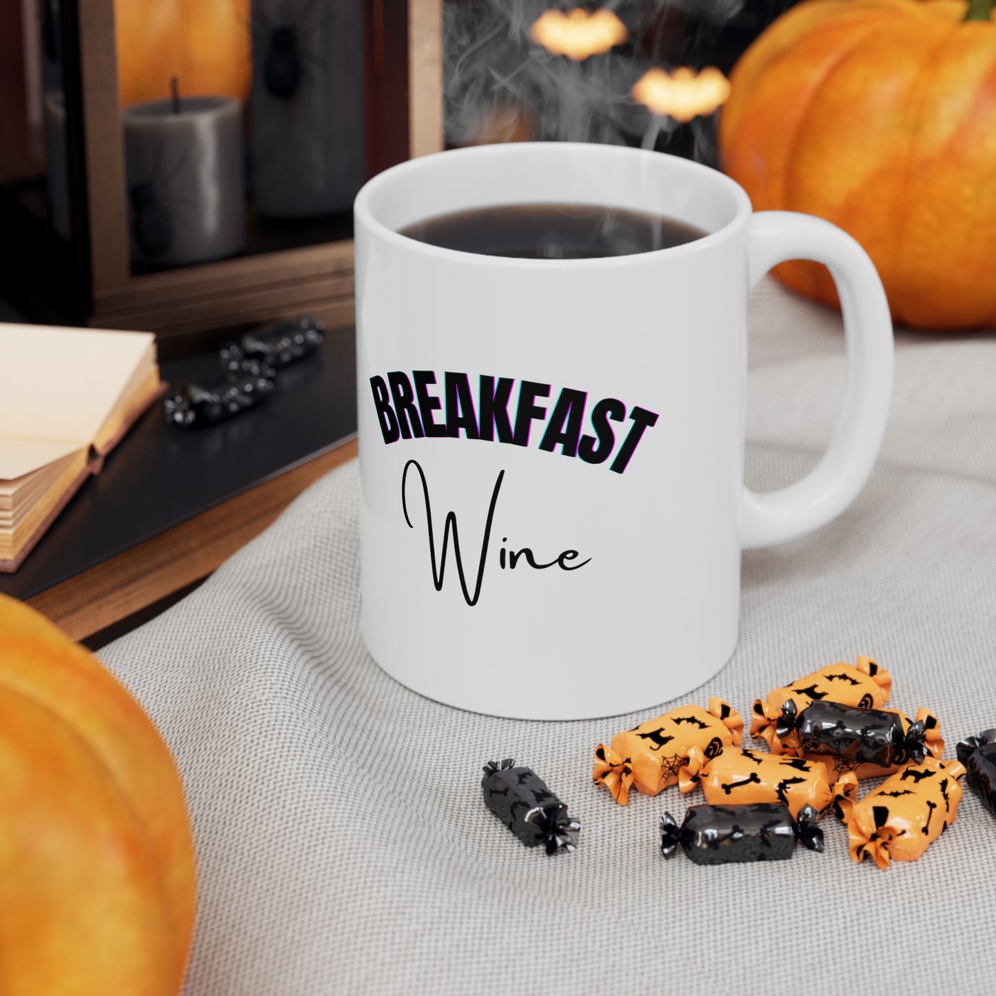 Breakfast Wine, Coffee Mug 11oz