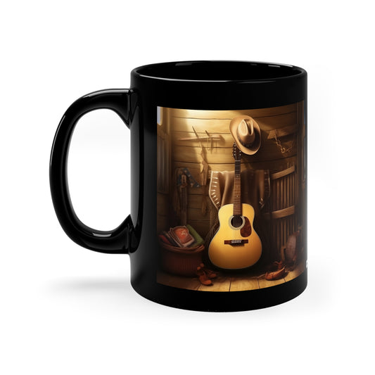 Good Ol' Country, 11oz Black Coffee Mug