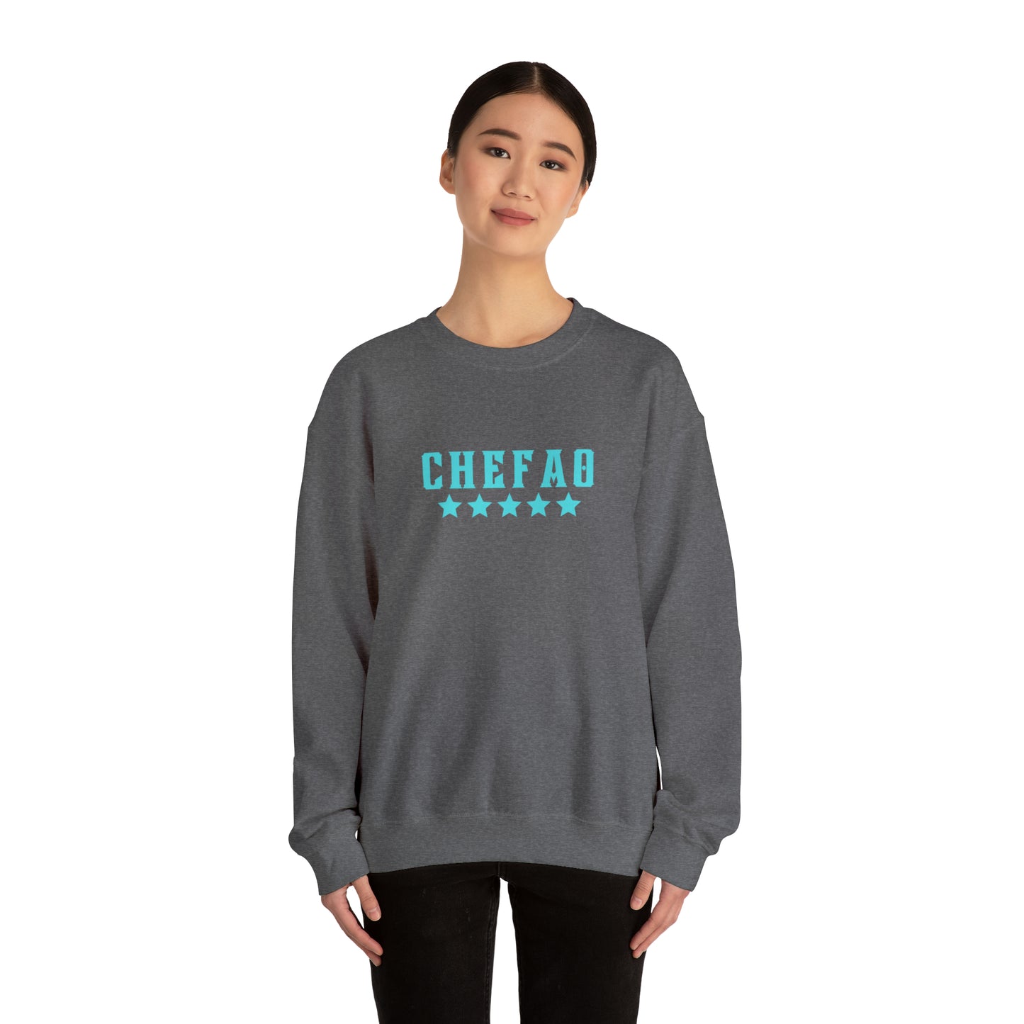 Chefao Stars II, Unisex Heavy Blend Crewneck Sweatshirt