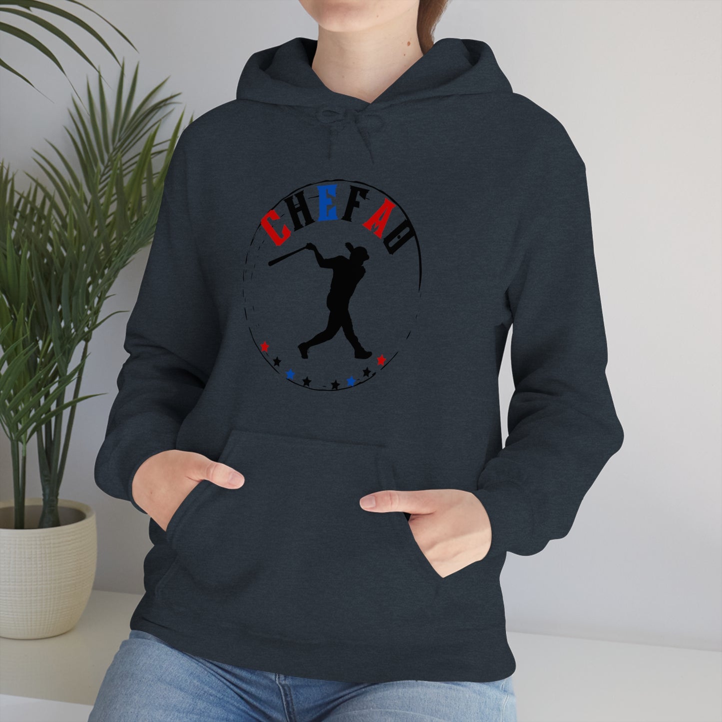 Chefao Baseball I, Unisex Heavy Blend Hooded Sweatshirt